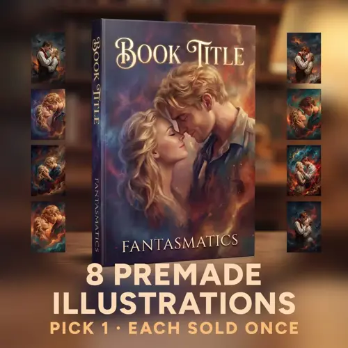 Premade Fantasy Romance Book Cover