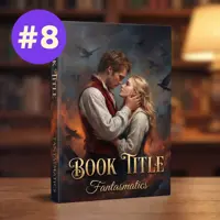 A book cover showing a man and a woman standing in profile, holding hands and looking into each other's eyes against a dark, misty background with birds. The title is positioned at the bottom of the cover.